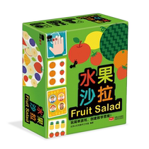 Bunchen Small Red Flower Fruit Salad Game Exercise Mathematical Thinking Strategy Planning Decision-making Social Competence 5 Years Old