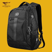 Seven Wolves Backpack Mens Double Shoulder Bag Men Travel Big Capacity Business Trips Brief LIGHT COMPUTER BOOK BAG MEN