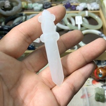 Hetian jade sword