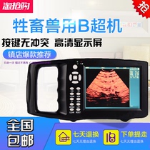 Veterinary B super machine portable pet B Super Machine HD color B Super backfat tester pig horse cattle and sheep donkey B Super Machine