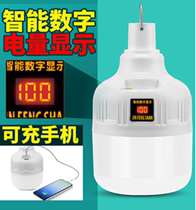 Non-electric self-lighting bulb lamp Household rechargeable bulb Night Market stall lighting Ultra-bright wireless lamp