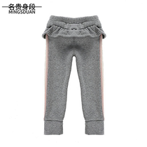 Korean version of new girls casual pants set spring and autumn baby skirt pants small and medium childrens clothes for girls