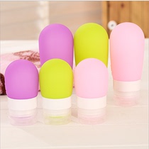 Portable silicone Silicone Travel Split Bottle Shampoo body lotion Lotion Lotion Silicone Empty Bottle Tourist Make-up Supplies