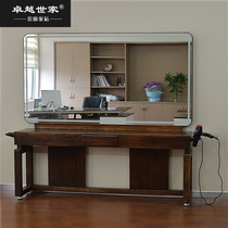 Excellent factory direct sales single-sided double hair mirror table hair salon specializes in barber mirrors beauty salon vintage hair clipping mirrors