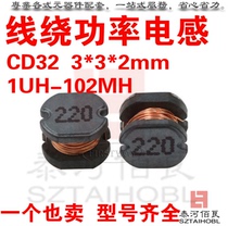 Wirewound power inductor CD32 56UH 68UH 82UH 100UH 150UH 180UH 3*3*2