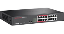 Mercury MCS1116D metal shell can be mounted on the rack desktop 16-port 100M security monitoring dedicated switch
