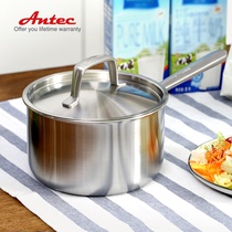 Antitank 316 stainless steel milk pot 18cm healthy uncoated instant noodles boiled milk baby food pot Gas universal
