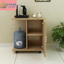 Bucket water Cabinet household small tea cabinet water dispenser cabinet can put bucket coffee table tea cabinet