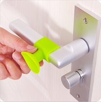 Creative suction disc door rear wall anti-collision pad door handle door lock silencer protective pad