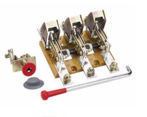  Delixi knife isolator HD13-400 600 1000 31 Single cast HD series knife switch glass plate