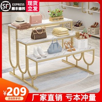 Clothing store shoe store shoe rack display rack display rack womens clothing store shoe bag rack ladder props shopping mall Nakajima water table