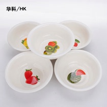 20-26cm Enamel thickened double material large bowl Instant noodle bowl soup bowl Salad mixing meals Baby wash pp washbasin
