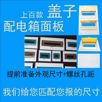 Customized various specifications of row house high-grade strong electric box distribution box plastic iron cover empty box panel 4-36 circuit