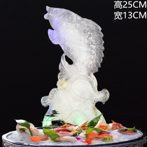Carp ice sculpture Mold sassy plate decoration large hotel kitchen ice sculpture salt sculpture Mold