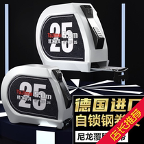 German imported steel measuring tape 5 m 7 5 m 10 m metre ruler case ruler stainless steel 5 m measuring tape imported woodworking tape