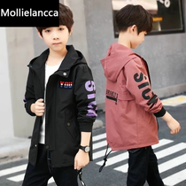 Autumn boys coat 5-6-7-8 a 9-year-old child 11 Spring 12 children wear clothes ten boys windbreaker