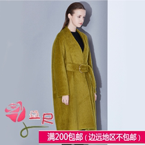  Sale Caroline counter 17 autumn and winter fashion off-the-shoulder silhouette wool womens coat J6601601-5380