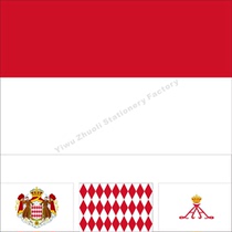 0 Monaco flag rhomboid flag government with flags of all sizes to be able to be bookable