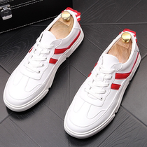 Shoes Mens trendy shoes casual shoes Joker fashion mens shoes British Sports Board shoes Korean version of small white shoes