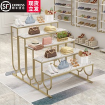 Clothing store shoe rack display stand in the middle of the shopping mall Nakajima Liushuitai three and five-story boys and girls shoe store display stand