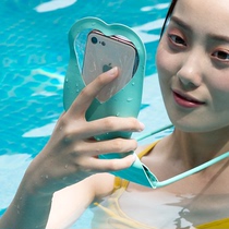 Mobile phone waterproof bag diving mobile phone cover touch screen universal swimming waterproof mobile phone shell hanging neck dust-proof bag Apple Huawei