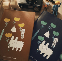 Taiwan right-handed Superman 2021 illustrator Huahua no time limit hand account book writing book