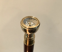 Authentic modelds Dutch imports upscale gentlemen solid wood cane non-slip crutch retro compass handle