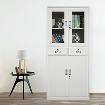 Thickened Sheet Cabinet Filing Cabinet Office Cabinet Steel Locker Archives Cabinet Financial Information Warrant Cabinet With Lock