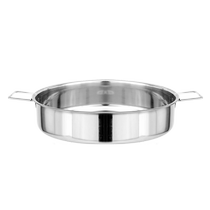 Steamed Liangpi Gong to make cold skin tools Plate double-eared stainless steel disc Luoluo making skin for household cold skin