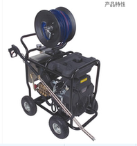 Italian imported pump gasoline 24 hp 350kg pressure industrial ultra-high pressure cleaning machine sandblasting stripping bark