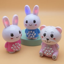 Baby Early Education Storytelling Machine Puzzle Children Music Rabbit Mini Learning Machine 01-2 Years Old Baby Toy Kid