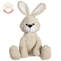 Apricot Lamb Corduroy Bunny Plush Toy Cute childrens Birthday gift Baby doll doll