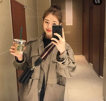 Fat fat homemade bag female 2021 new Korean ins super fire bag wide webbing small square bag shoulder bag messenger bag