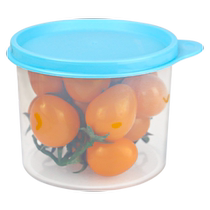 Tupperware fresh-keeping sealed box round can 600ml dry goods storage refrigerated and fresh-keeping childrens snack storage box