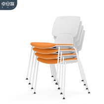 Office chair backrest simple computer chair home comfortable sedentary waist protection office meeting staff training stool