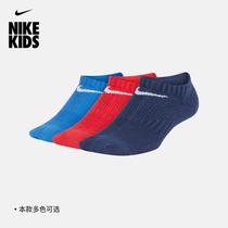  Nike Nike official EVERYDAY LIGHTWEIGHT NO-SHOW BIG childrens Sports socks 3 pairs SX6871