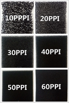 Black industrial filter cotton dustproof sponge flame retardant sponge activated carbon deformaldehyde deodorant honeycomb cotton filter