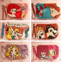 ) Cute GIRLS HEART LARGE CAPACITY CUTE PHONE HAND CARRYING MAKEUP BAG MULTIFUNCTION HAND HOLDING CONTAINING BAG