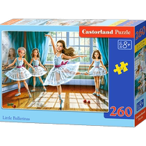Castorland ingenuity imported childrens puzzle 260 pieces of small ballet dancer B- 27231