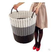 Laundry basket soft basket laundry building dirty clothes basket storage basket clothes clothes basket small plastic storage