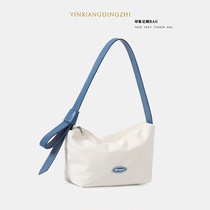 2022 new day series 100 hitch casual soft tatami sports handbag wrap summer bangs with butterfly knots nylon armpits