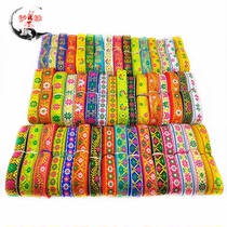 Embroidery ethnic lace webbing decoration belt performance special clothing accessories accessories 2CM wide