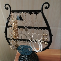 Storage box Earrings earrings Jewelry display rack Household girl storage placement Carry earrings