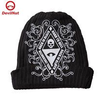 DEVIL NUT Tide Cards Cool Knit Hat Hats BIB AFV