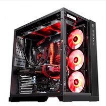 Lianli Bauhaus O11 tower 8-slot chassis two-sided glass E-ATX server motherboard dual power bits