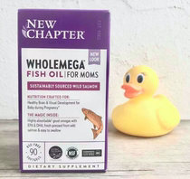 New Chapter New Chapter Pregnant Women Breastfeeding Moms Maternal Fish Oil Wild Salmon Supplement DHA90 Grain 180 grains