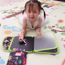 Drawing board children's graffiti can be erased painting small blackboard home writing artifact baby early education educational toy child