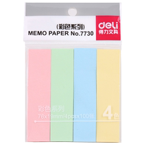 Del 7730 Post-it Notes Notes Notes Paper Post-it notes Post-it Notes 76 * 19mm multi-color