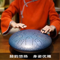 Karting drums 15 Sound beginners Professional childrens hand disc Class Brand Sanskrit Titanium Gold Steel Bright Air Drum Muster