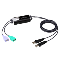 En Hongzheng 2 Port USB keyboard mouse boundless fast cutting line type KM multi-computer switcher CS62KM